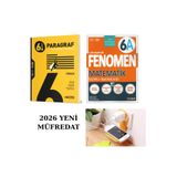 paraf yayınları Hız 6.Sınıf Paragraf + Fenomen 6A Matematik Set Priz Tutucu Hediye Yeni Müfredat Uygun 2026