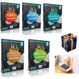 Paraf Yayınları IQ 8.SINIF TÜRKÇE,MATEMATİK,FEN,İNGİLİZCE,İNKİLAP SET(2024-2025)PRİZ TUTUCU HEDİYELİ