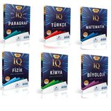 Paraf Yayınları IQ PARAGRAF TÜRKÇE MATEMATİK FİZİK KİMYA BİYOLOJİ SET 2025 6 KİTAP