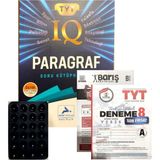 Paraf Yayınları Iq Tyt Paragraf Soru Kütüphanesi+Barış Veözdebir Tyt Deneme+Vantuz