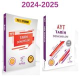 Paraf Yayınları KAREKÖK TYT VE AYT TARİH DENEMELERİ KİTAP SET 2024-2025