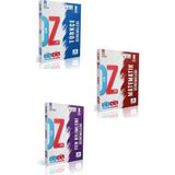 paraf yayınları KOZ 8. Sınıf Türkçe-Matematik-Fen Bilimleri Orta-Zor LGS Branş Deneme Seti