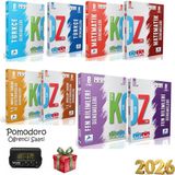Paraf Yayınları Lgs Koz Deneme Seti Paraf Kolay-0rta-Zor Kronometre ve Deneme Hediye