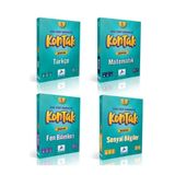 paraf yayınları Paraf 5. Sınıf Kontak Konu Takip Deneme Seti Türkçe- Matematik-Fen-Sosyal-4 Kitap