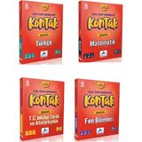Paraf Yayınları Paraf 8.sınıf Kontak Denemeleri Tür+Fen+Mat+Ink (4 Kitap)