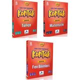 Paraf Yayınları Paraf 8.sınıf Kontak Denemeleri Tür+Mat+Fen (3 Kitap)