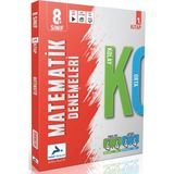 Paraf Yayınları Paraf 8. Sınıf Matematik Kolay Orta Branş Deneme