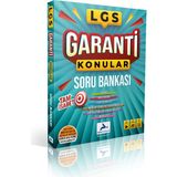 Paraf Yayınları Paraf Lgs Garanti Konular Soru Bankası 8. Sınıf Türkçe Kitap Hedefi LGS