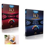 Paraf Yayınları PARAF TYT IQ TÜRKÇE 15 DENEME + Tyt IQ Sosyal Bilimler 20 Branş Deneme(PRİZ TUTUCULU)2025
