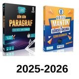 Paraf Yayınları STRATEJİ 8.SINIF GÜN GÜN PARAGRAF + YANIT 8.SINIF SÖZEL MANTIK VE GÖRSEL OKUMA SET 2025-2026