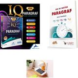 paraf yayınları Tyt Iq Paragraf Soru Kütüphanesi + Limit Kronometre Paragraf Soru Bankası Set 2025(Priz Tutuculu)