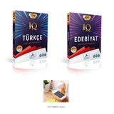 Paraf Yayınları TYT IQ Türkçe ve AYT IQ Edebiyat Soru Kütüphanesi seti (priz telefon tutucu hediye)