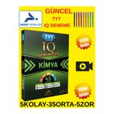 Paraf Yayınları Tyt Kimya Iq 45 Branş Denemesi Video Çözümlü Tablet Kale