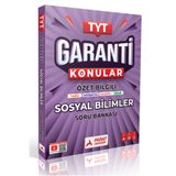 paraf yayınları TYT Sosyal Bilimler Garanti Konular Soru Bankası (Tarih-Coğrafya-Felsefe-Din Kültürü)