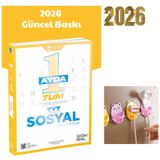 Paraf Yayınları Üç Dört Beş Yayıncılık 345 TYT 1 Ayda Tüm Sosyal Soru Bankası Tarih-Coğrafya-Felsele-Din Kültürü