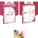 Paraf Yayınları Üç Dört Beş Yayıncılık AYT Matematik +TYT-AYT Geometri 2. Kitap Soru Bankası Set 2026 YENİ KAPAK (PRİZ TUTUCULU)