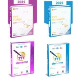 Paraf Yayınları Üç Dört Beş Yayıncılık Tyt Türkçe + Matematik Soru Bankaları Ve Branş Denemeleri Set 2026(4 Kitap)