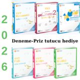 Paraf Yayınları ÜÇDÖRTBEŞ YAYIN TYT SAYISAL SET KURUMSAL DENEME VE PRİZ TUTUCU DENEME HEDİYE