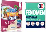 Paraf Yayınları YANIT 7.SINIF YAZ TATİL KAMP KİTABI + FENOMEN 8B PARAGRAF SET 2025