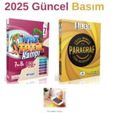 Paraf Yayınları YANIT 7.SINIF YAZ TATİL KAMP KİTABI + PARAF 8.SINIF SÖZEL MANTIK PARAGRAF SET PRİZ TUTUCULU