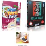 Paraf Yayınları YANIT 7.SINIF YAZ TATİL KAMP KİTABI + YANIT 8.SINIF ANLAM BİLGİSİ SET 2025 PRİZ TUTUCULU