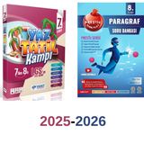 Paraf Yayınları YANIT 7.SINIF YAZ TATİL KİTABI + NARTEST 8.SINIF PRESTİJ PARAGRAF SET 2025-2026