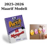 Paraf Yayınları Yanıt Yayınları 5. Sınıf Matematik Aktif Defter 2025/26 Maarif Modeli FİŞ TUTUCU HEDİYE