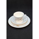 Paragon Vintage Fıggo Flınt Kahve/çay Fincanı ve Tabağı 3 Parça 150 ml - 1 Adet - Bej