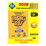 Paragraf 10 Deneme Video Çözümlü Tüm Sınavlar Kr Tablet Kalem Tyt Ayt Kpss Dgs Hazırlık Güncel
