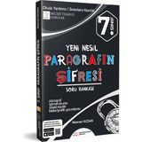 Paragrafın Şifresi Yayınları 7.Sınıf Yeni Nesil Soru Bankası Okula Yardımcı ve Sınavlara Hazırlık