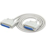 Paralel Lpt 25 Pin Dişi Dişi Yazıcı Uzatma Kablosu 2m - 1 GB - 00-Siyah - Beyaz - Option-1