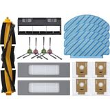Parallax Ecovacs Deebot T9 Aıvı T8 Aıvı N8 Pro Robot Vakum Temizleyici Ana Yan Fırça Hepa Filtre Mop Kumaş Tuz Torbaları Parçalar (Yurt Dışından) - Süpürge Yedek Parçaları