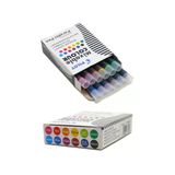 Parallel Pen Kartuş 12 Adet Farklı Renk - H - A4 - Tabaka Kağıtlar - Çok Renkli