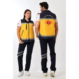 Paramedik Unisex Yazlık Yelek - Sarı - XS