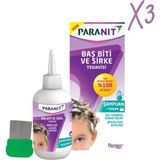 Paranit Baş Biti Ve Sirke Tedavisi Şampuanı 100ml-3 Adet
