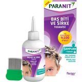 Paranit Bit ve Sirke Tedavisi Şampuanı - Dökülme Önleyici, Vitamin İçeren, Tüm Saç Tiplerine Uygun, Tarak Hediyeli, 100 ml
