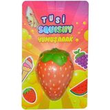 paraply 0007 Köpük Squishy Çilek -Tusi Kız Erkek Çocuk Oyuncak Eğitici Oyuncaklar - Çok Renkli