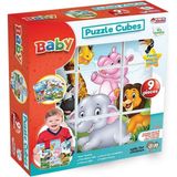 paraply 02034 Dede, Resimli Küpler 9 Parça / +1 Yaş Kız Erkek Çocuk Oyuncak Eğitici Oyuncaklar - Çok Renkli
