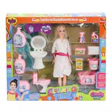 Paraply 02452 Cindy Doll Bebek Lavabo Ve Temizlik Seti Kız Erkek Çocuk Oyuncak Eğitici Oyuncaklar