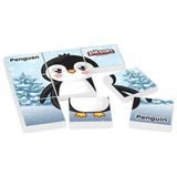 paraply 03 355 Anımal Serıes Puzzle Set Kız Erkek Çocuk Oyuncak Eğitici Oyuncaklar - Çok Renkli