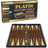 paraply 1020371 Platin Tavla (Büyük) ,star Okey Kız Erkek Çocuk Oyuncak Eğitici Oyuncaklar - Çok Renkli