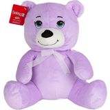 paraply 1022L Göbekli Peluş Ayı 28CM Lila -Selay Oyuncak Kız Erkek Çocuk Oyuncak Eğitici Oyuncaklar - Çok Renkli