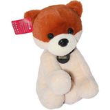 paraply 1397 Karamel Peluş Köpek 30CM Kız Erkek Çocuk Oyuncak Eğitici Oyuncaklar - Çok Renkli