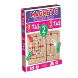 Paraply 1531549 Manyetik Strateji Oyunları 9 Taş+3 Taş -Dıytoy Kız Erkek Çocuk Oyuncak Eğitici Oyuncaklar