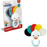 paraply 17325 Baby Clementoni Gökkuşağı Çıngırak / +3 Ay Kız Erkek Çocuk Oyuncak Eğitici Oyuncaklar - Çok Renkli