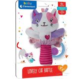 paraply 17784 Baby Clementoni - Sevimli Kedi Çıngırak Kız Erkek Çocuk Oyuncak Eğitici Oyuncaklar - Çok Renkli