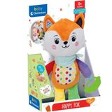 paraply 17792 Baby Clementoni - Aktiviteli Pelüş Tilki Kız Erkek Çocuk Oyuncak Eğitici Oyuncaklar - Çok Renkli