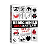Paraply 2199 Eğitici Kartlar 0-6 Ay Zeka Kartları Kız Erkek Çocuk Oyuncak Eğitici Oyuncaklar