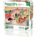 paraply 22031 Aquarell No:6 1500 Parça Puzzle -Ks Kız Erkek Çocuk Oyuncak Eğitici Oyuncaklar - Çok Renkli