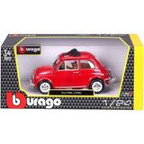 paraply 22099 Burago Fiat 500L 168 Kırmızı 1:24 -Sunman Kız Erkek Çocuk Oyuncak Eğitici Oyuncaklar - Çok Renkli